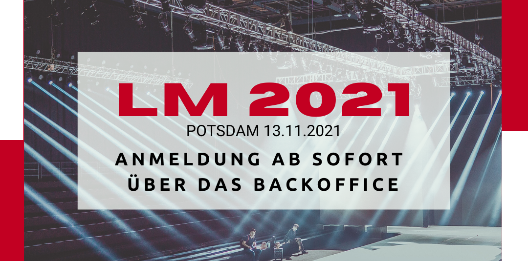 LM 2021 – Anmelde Start!