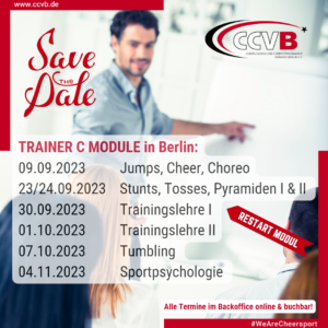 SAVE THE DATE – Trainer C Module Berlin