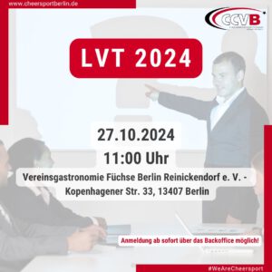 Einladung Landesverbandstag 2024